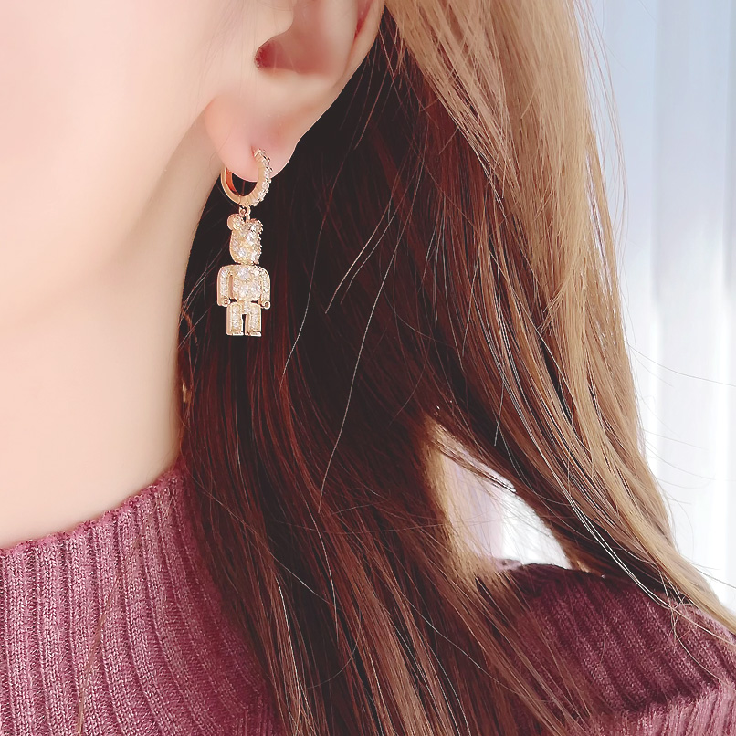 Bypariah Orbit Hoops ホワイトトパーズ & ブラックロジウム