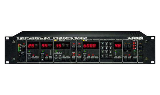 デジタルディレイTC2290の使い方 | ギターと生活ブログ