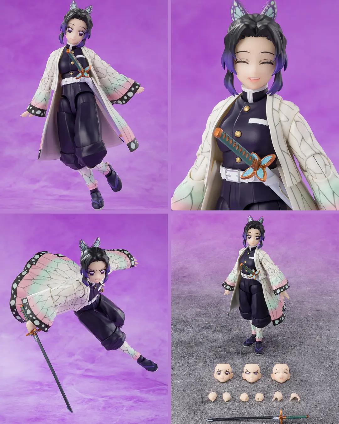 鬼滅の刃 胡蝶しのぶ フィギュアセット 鬼滅の刃 フィギュア Luminasta