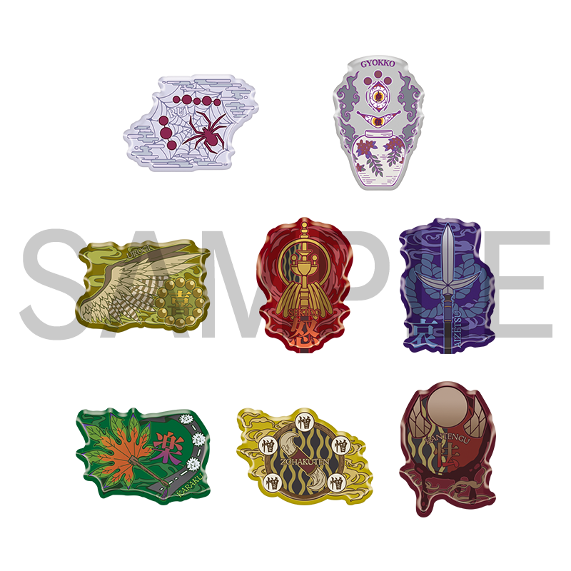 鬼滅の刃 伍周年記念 後夜祭 キャラクターモチーフピンズ 煉獄杏寿郎