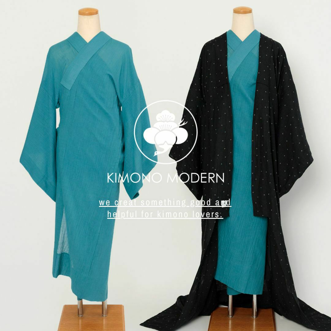 綿麻長襦袢＞さらり肌触り柔らか、 爽sou（3色・年中着用OK・Mサイズ