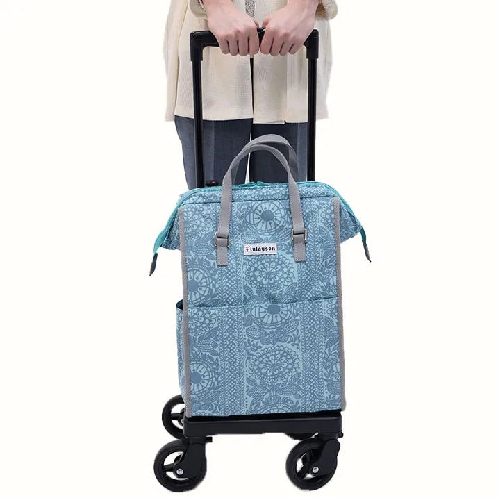 人気製品｜保冷仕様のバッグ】保冷仕様のバッグ】Finlayson 横押カート