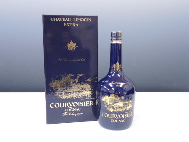 古酒】COURVOISIER / クルボアジェ◇シャトーリモージュ◇陶器ボトル