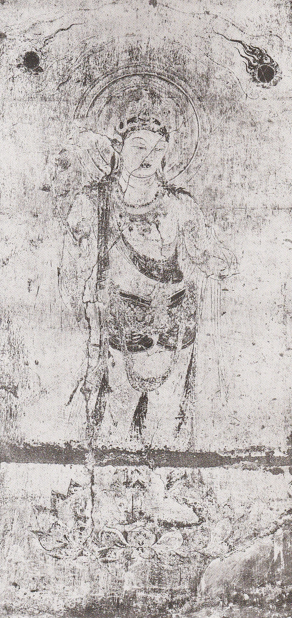 法隆寺金堂壁画 模写 平重盛 肖像画 模写 倶舎曼茶羅図 模写 3点 壁画