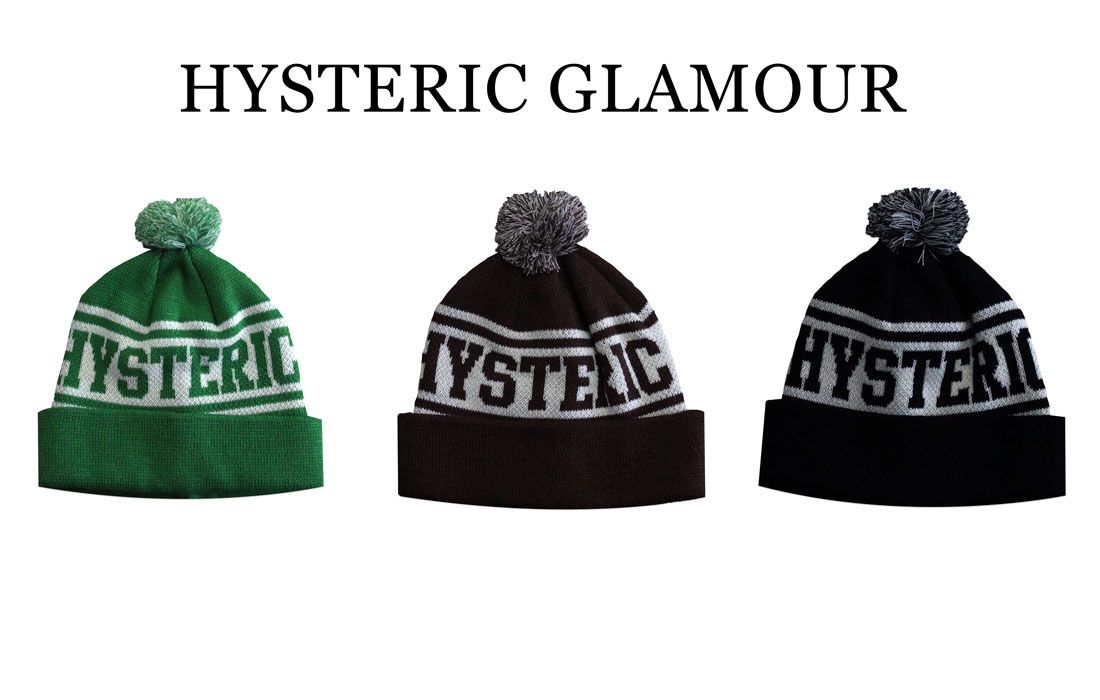 HYSTERIC GLAMOUR(ヒステリックグラマー)24AW/秋冬 ニット帽が発売
