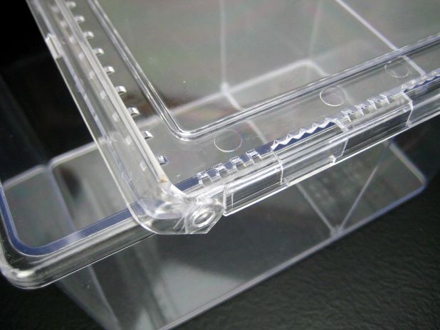 クリアスライダー×23個(仕切りあり)② クリアースライダー飼育ケースの