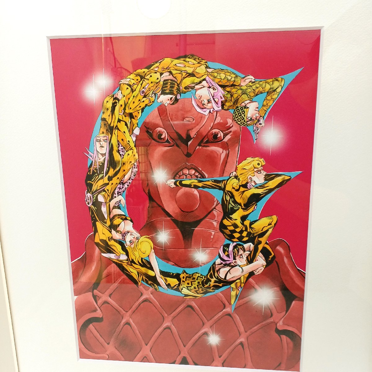 ジョジョ展 複製原画 ジョジョの奇妙な冒険 part5 黄金の風 ジョジョ展