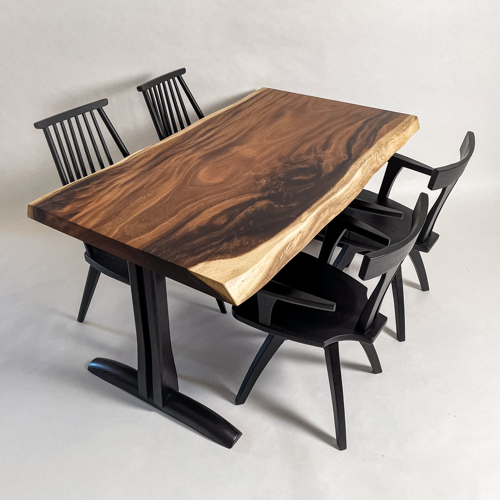 た*い様 モンキーポッド一枚板 PCデスク、ダイニングテーブル用