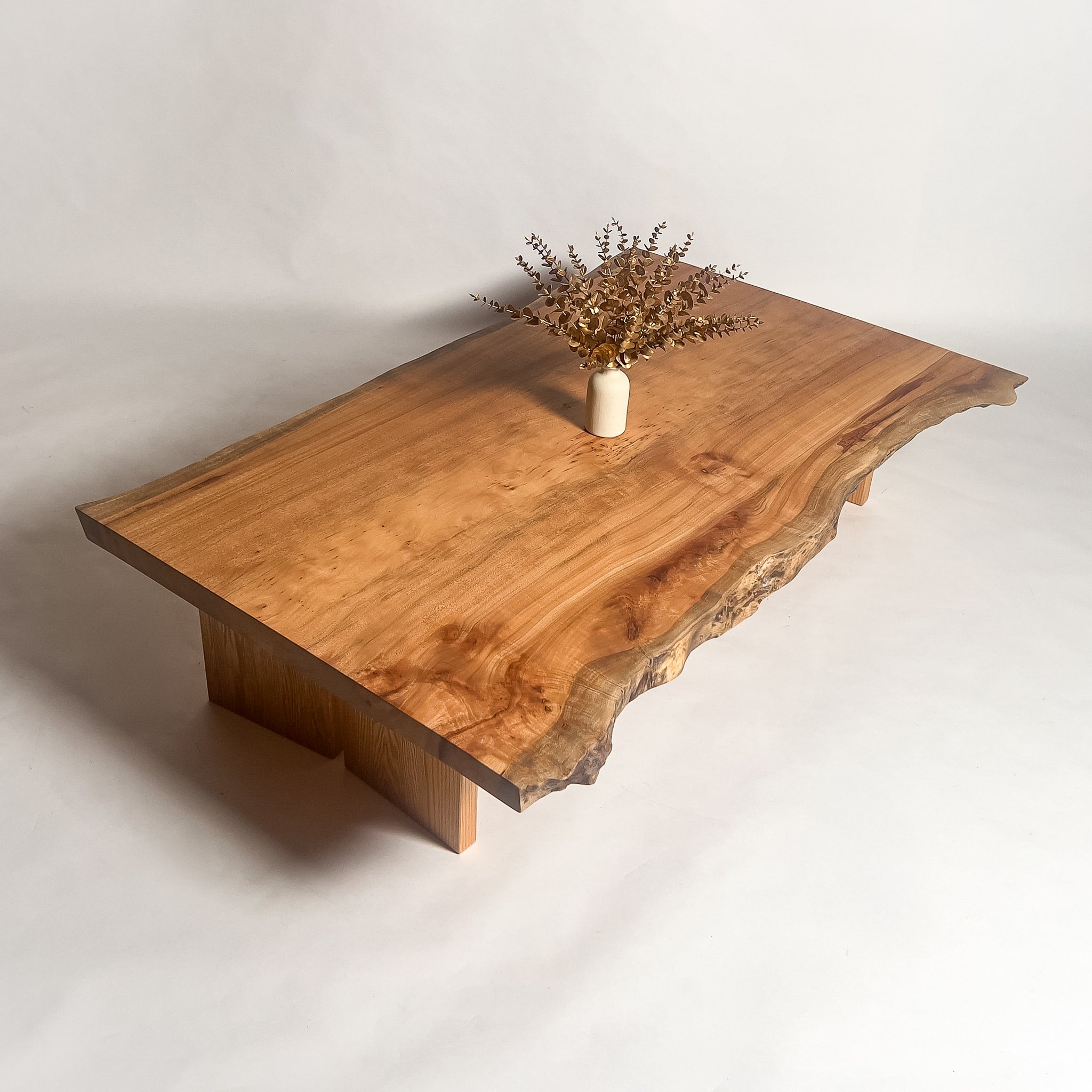 KIDOMEIMOKU 椨桜（たぶざくら）一枚板リビングテーブル｜160cm