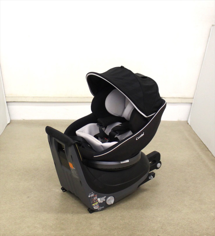 送料無料 クルムーヴスマート ISOFIX エッグショック Neo ブラック