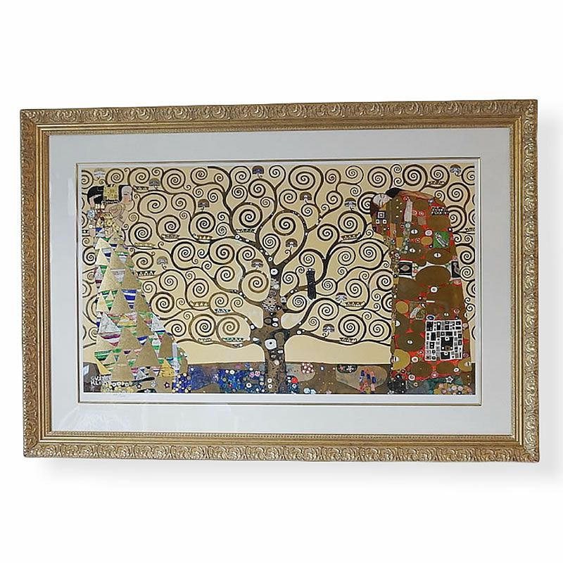 生命の木 絵画 グスタフ・クリムト画 「生命の樹 Tree Of Life」版画 200枚