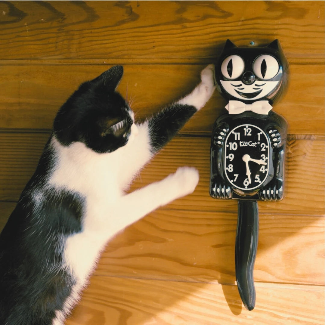 Classic Black Kit-Cat Klock | Iconic Timeless Design