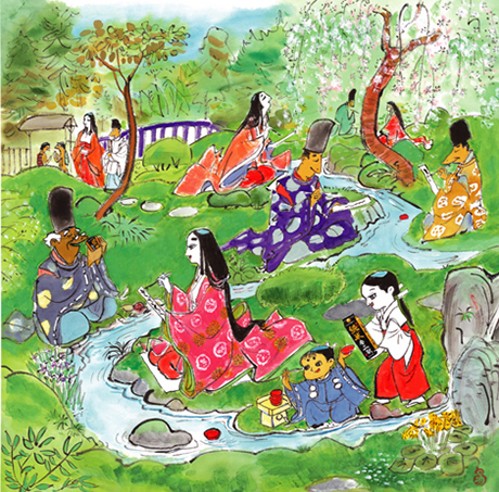 昭和のCMで有名 日本酒の黄桜 かっぱの絵 晋山窯ヤマツ