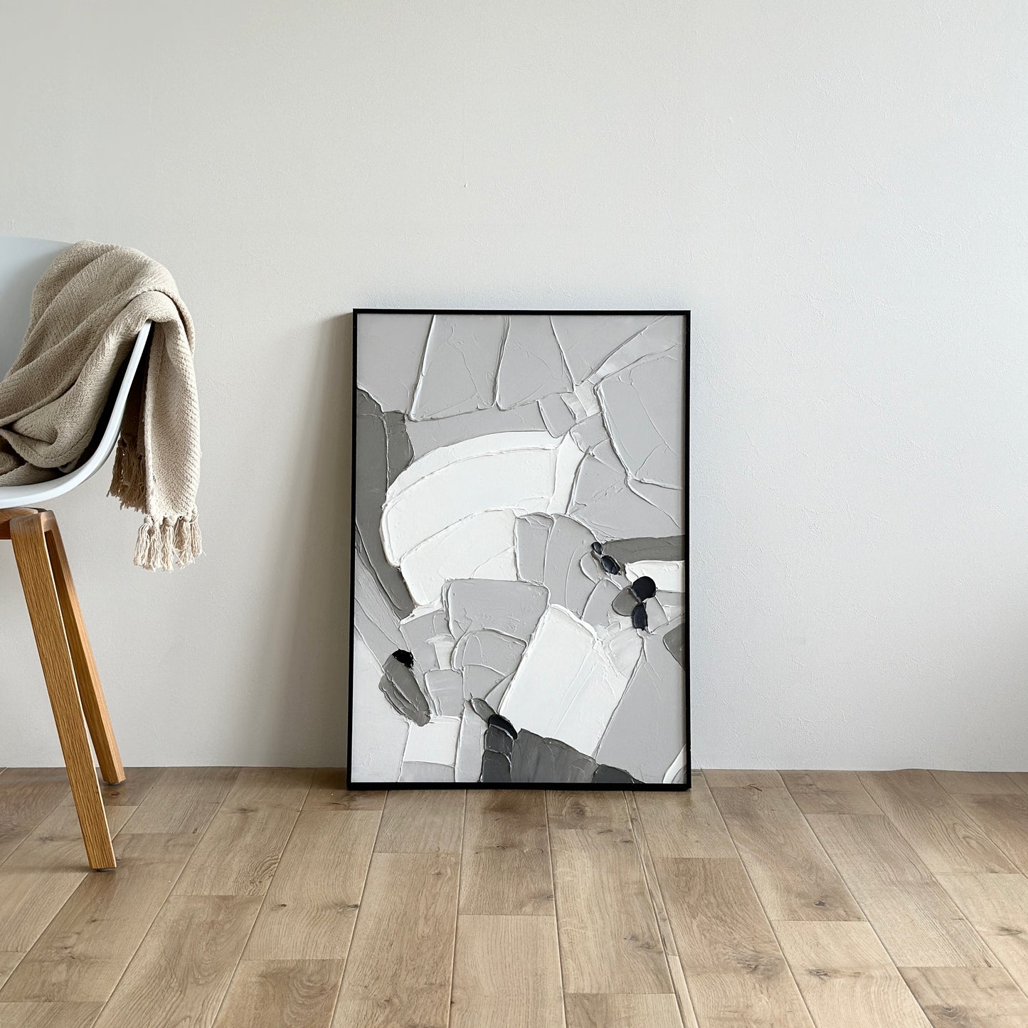 のかない】アートパネル テクスチャーアート 現代アート 30×30