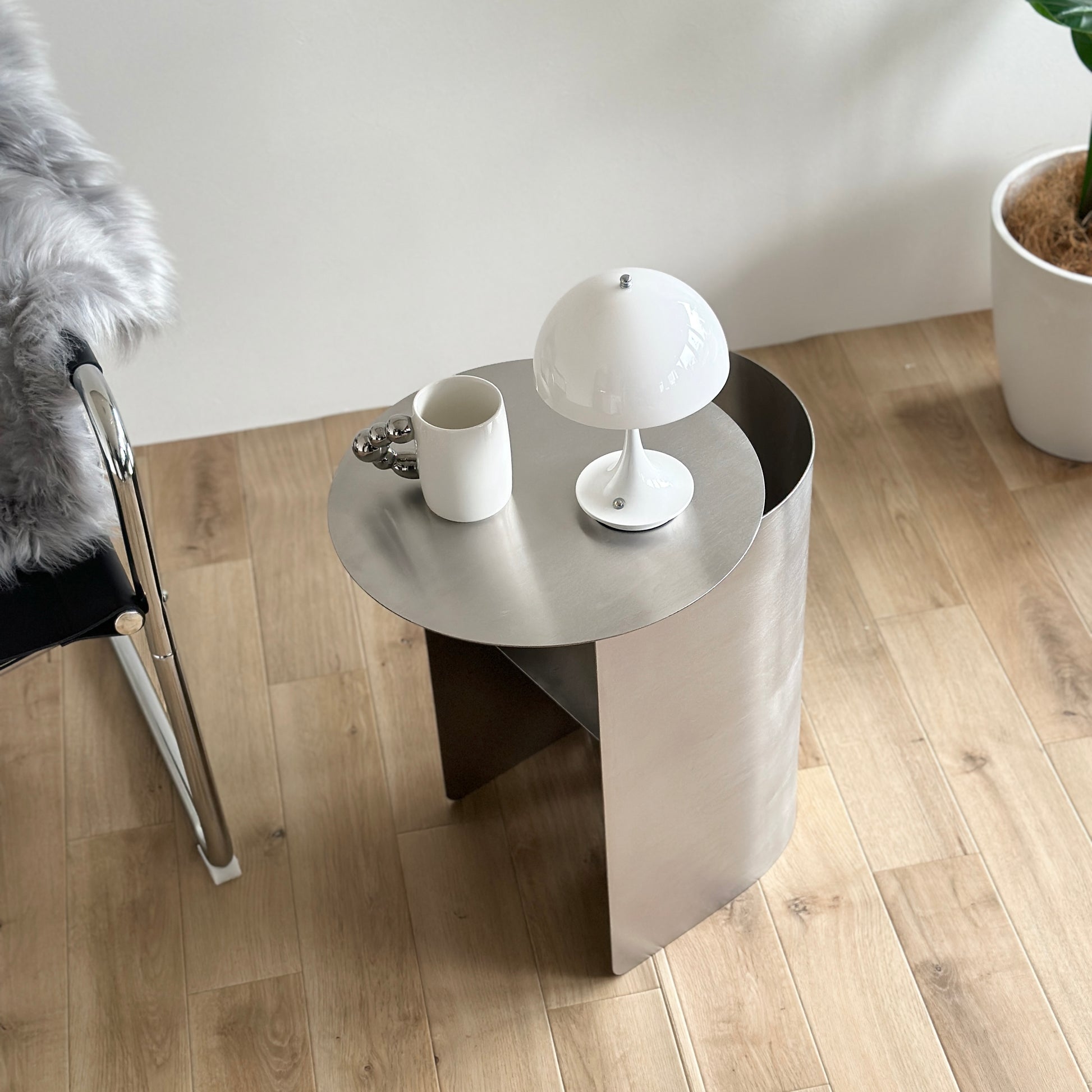 サイドテーブル｜ステンレスサイドテーブル- territory