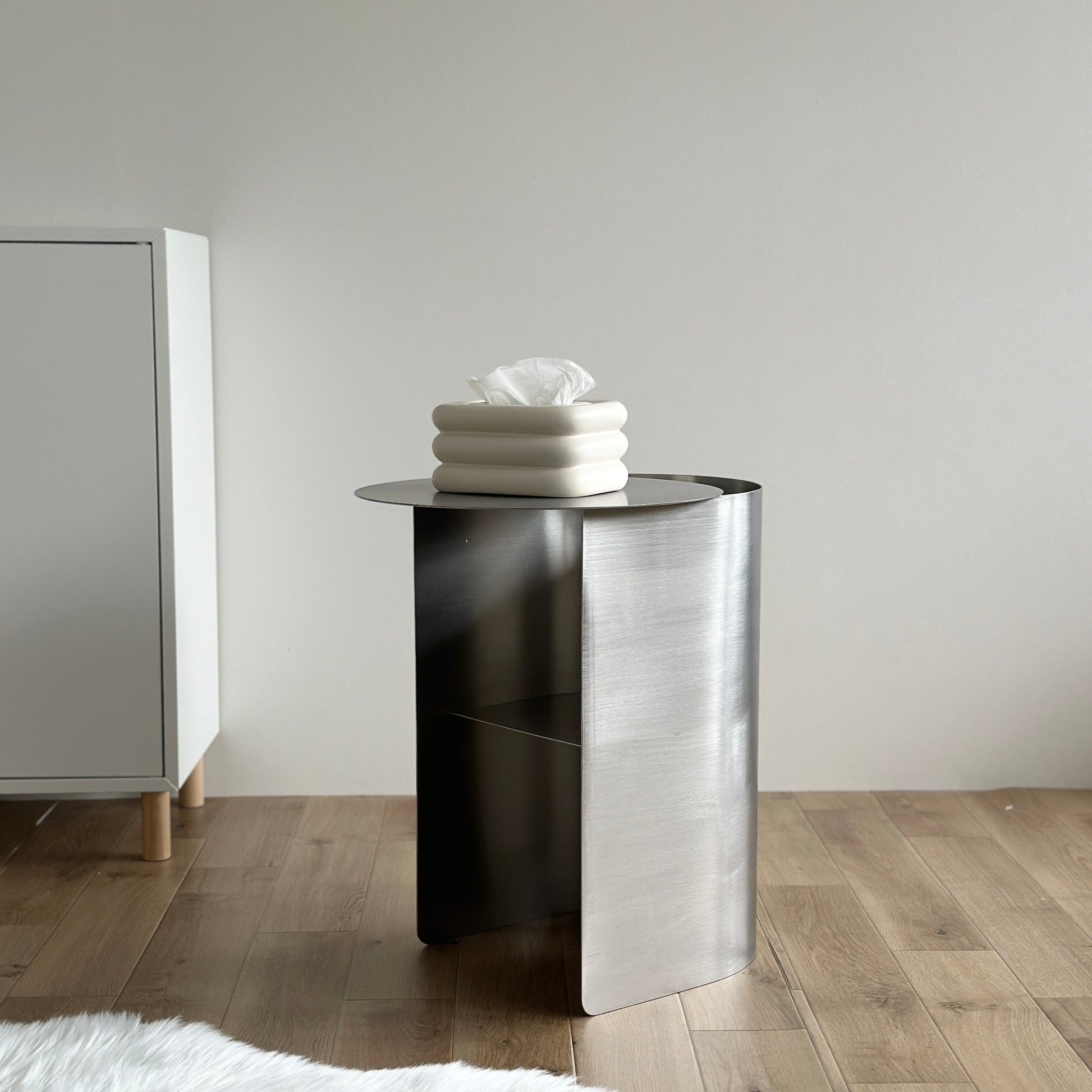 サイドテーブル｜ステンレスサイドテーブル- territory