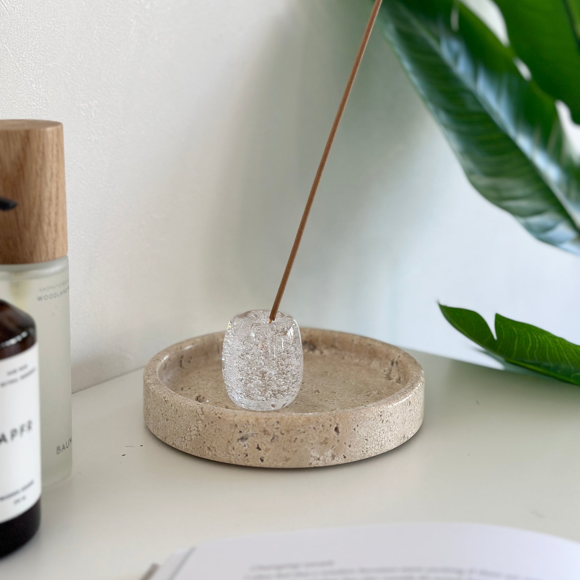 en.glassdesign 野尻恵美 お香たて イノセンスホルダー en.glassdesign