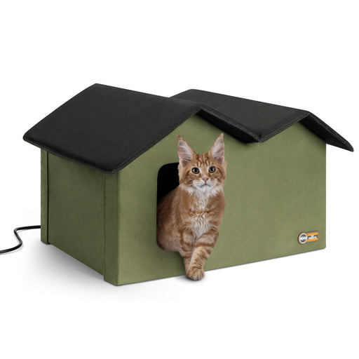 K&H Outdoor Kitty House Extra-Wide Outdoor Cat Houses — K&H Pet