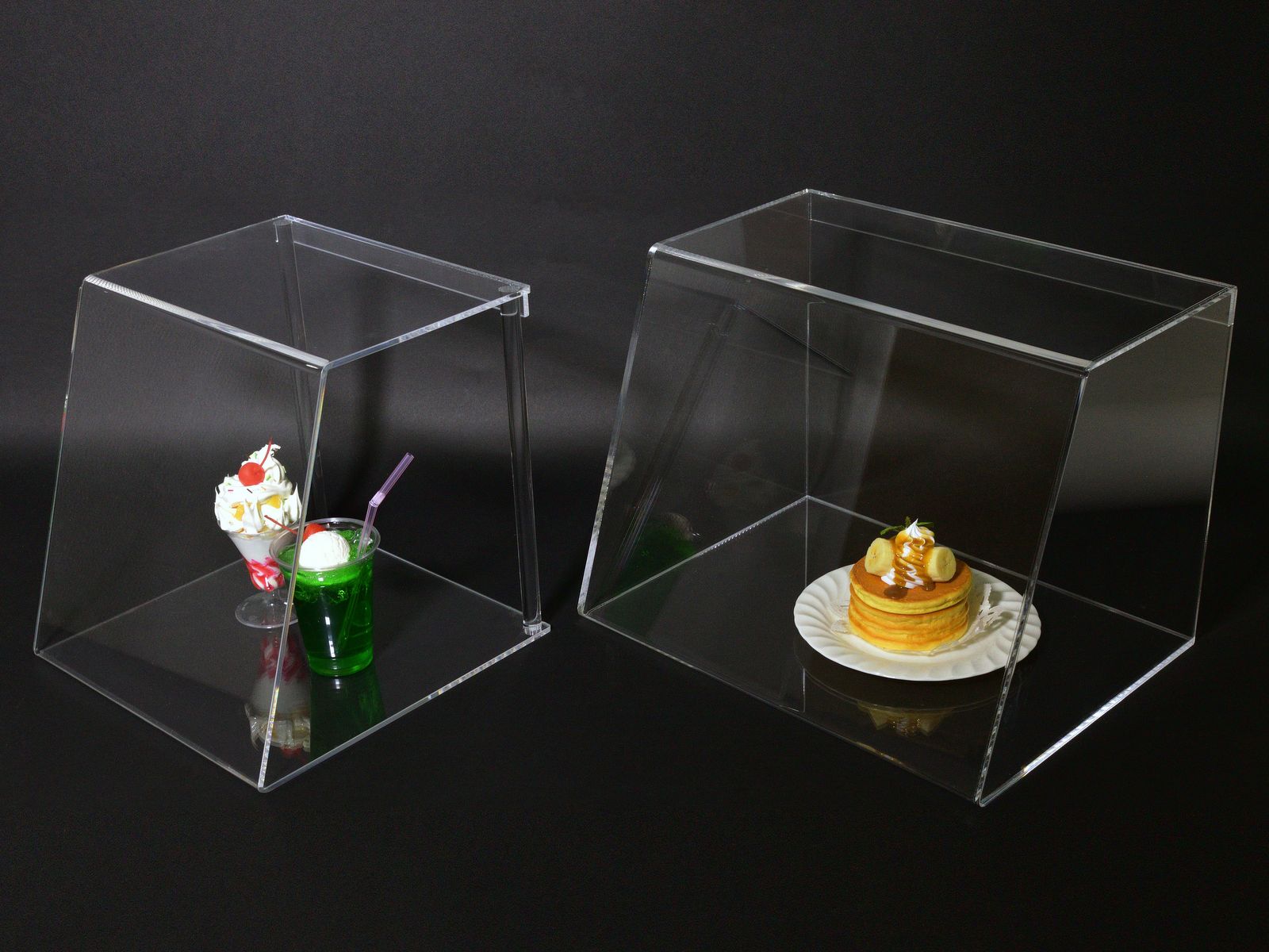 惣菜コーナー用フードカバーケース（セミオーダーサイズ）-サイン