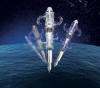 アウロラ 限定万年筆オチェアーノ・アルティコご予約承ります