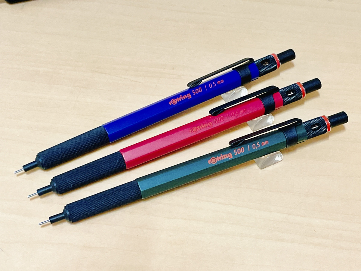 rotring500（ロットリング500）に待望の新色登場です！ | ナガサワ文具
