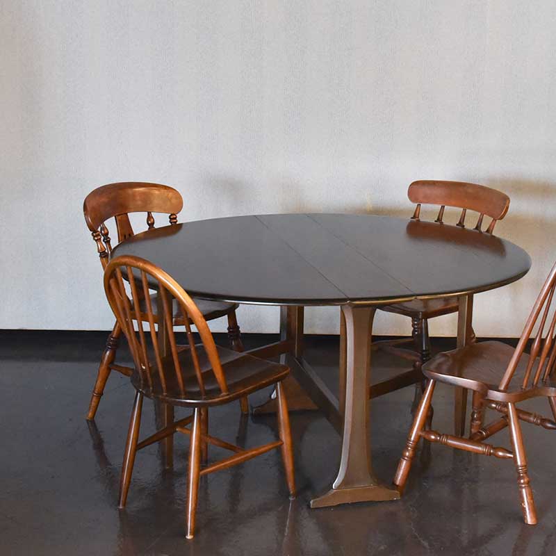 ERCOL アーコール ドロップリーフテーブル（ゲートレッグテーブル