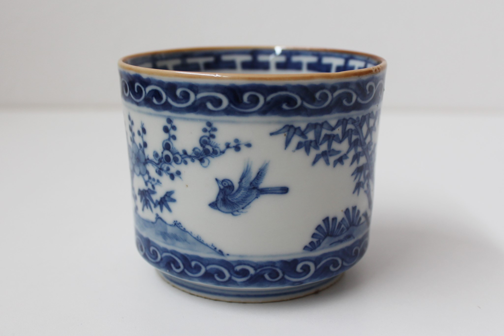 茶道具 時代物 九谷焼 古九谷 五彩手 鉢 水指(見立て) 骨董品、美術品