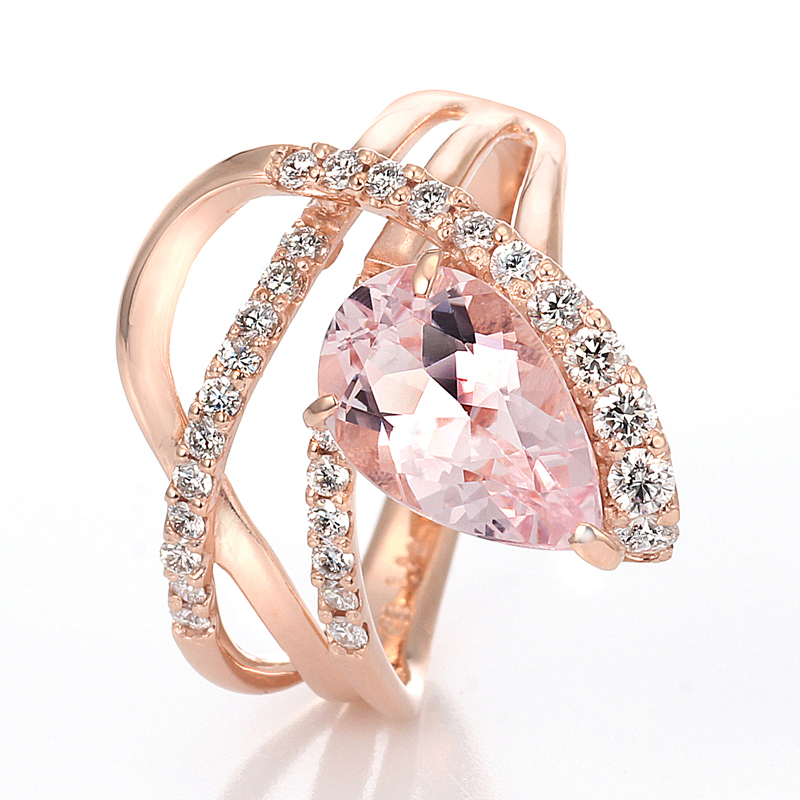 somonオパールとモルガナイトのリング11.5号 somonオパールと