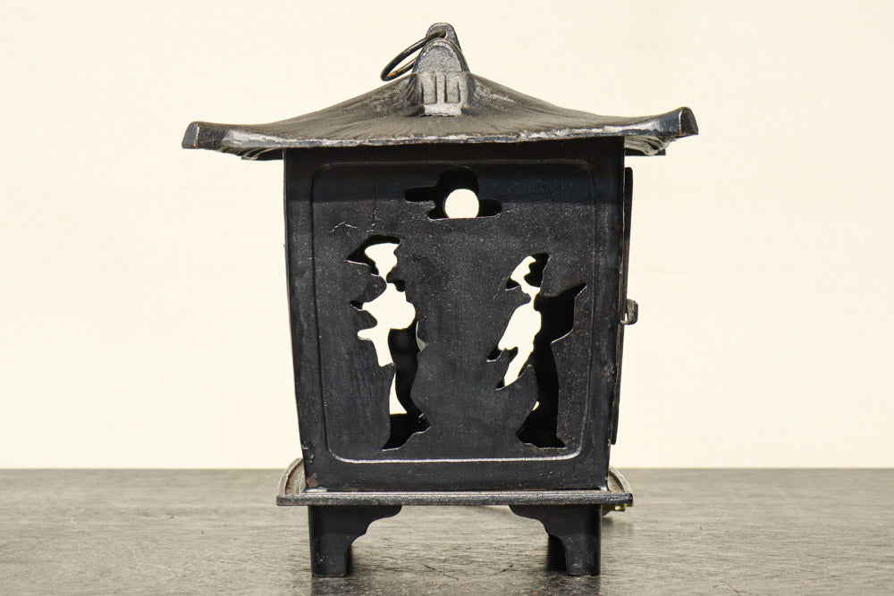 鉄製 置き灯篭 アンティーク Yahoo!オークション - 【 レトロ