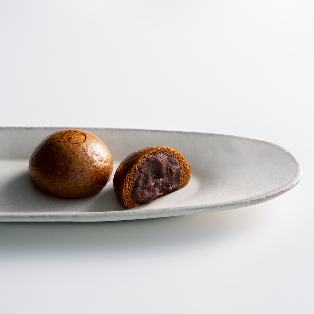 月とうさぎ 黒糖まんじゅう 6個入