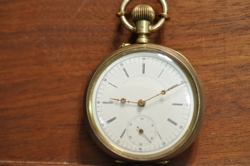 アンティーク1790年代 silver92.5 懐中時計 ケースのみ アンティーク