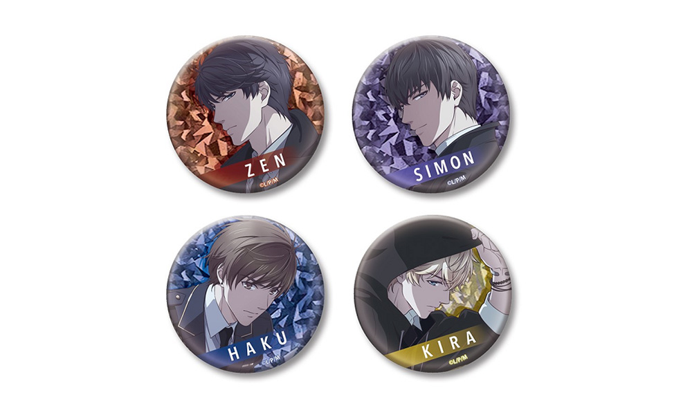 ハク 缶バッジ トレーディング 恋プロ 恋とプロデューサー 恋与制作人