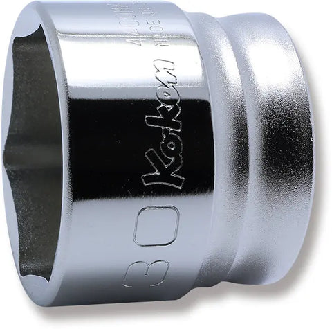 1/2 Sq. Dr. Chrome Z-Series 6 Point Metric Socket 30mm - Ko-ken USA