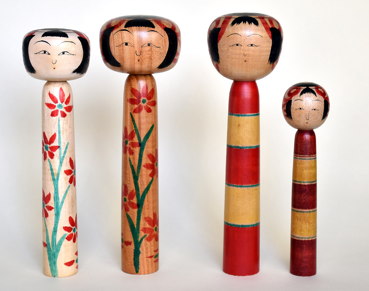 こけし メリーゴーランド【工人 高橋 忠蔵作】