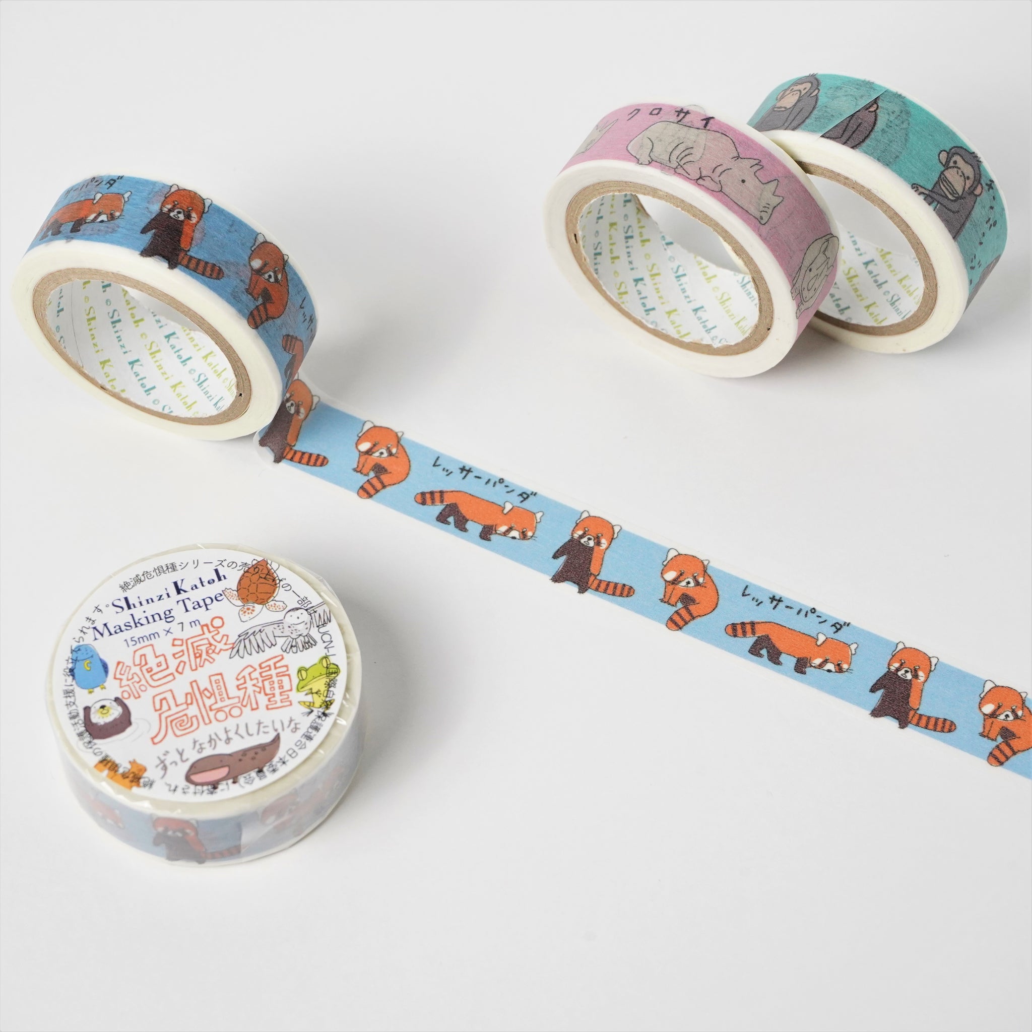 コルテ マスキングテープ 4セット12本 ローズ ポピー コルテ