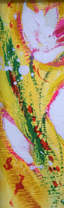 西村計雄「花」油絵・ミニチュア 絵画買取・販売の小竹美術