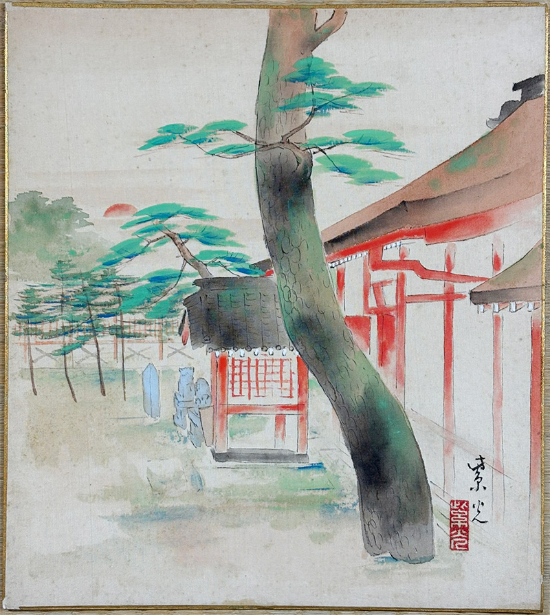 千利休｜色紙｜新・古美術 高美堂（こうびどう）｜掛軸販売・通販