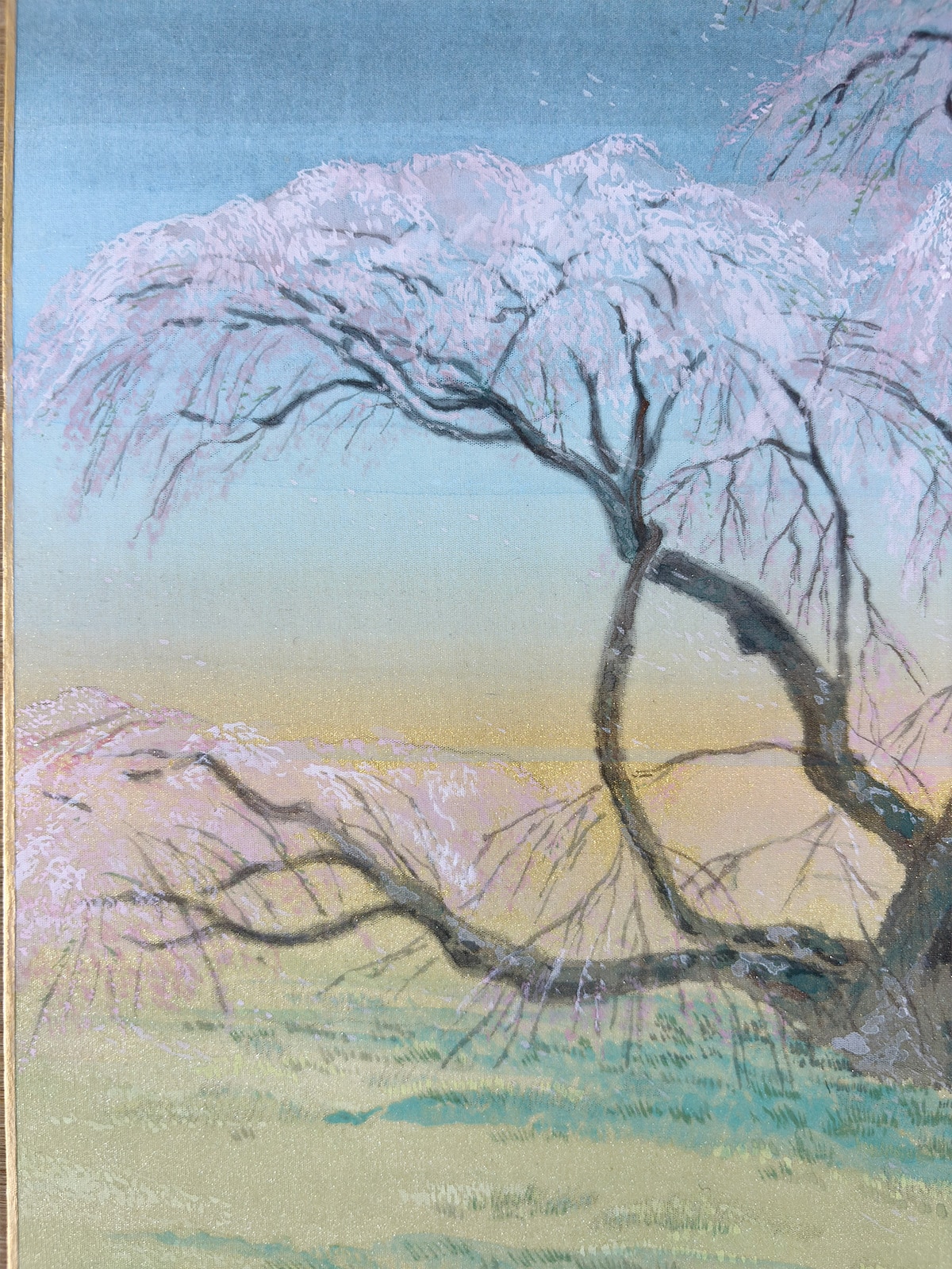 三春滝桜｜色紙｜新・古美術 高美堂（こうびどう）｜掛軸販売・通販