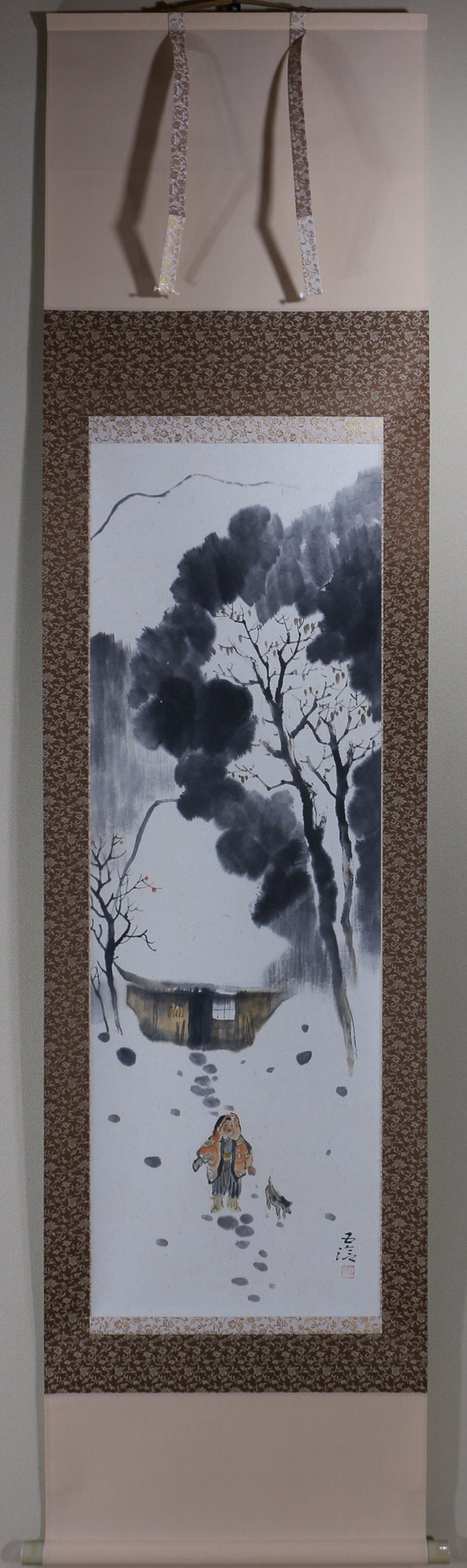 雪の里｜新・古美術 高美堂（こうびどう）｜掛軸販売・通販・買取