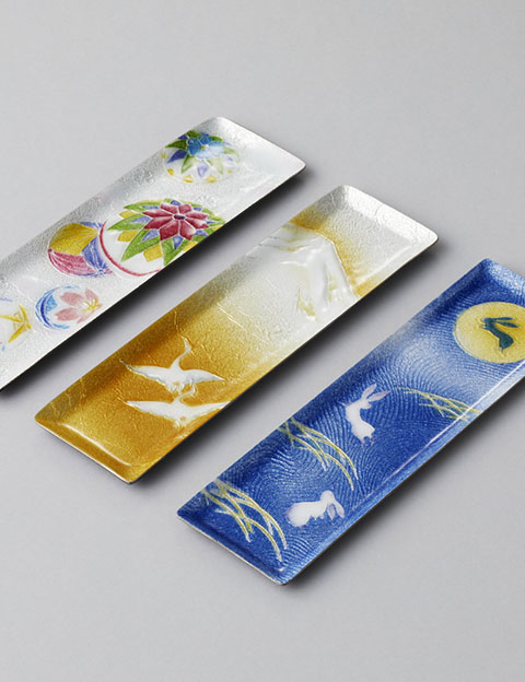 尾張七宝 | 伝統工芸 青山スクエア 明治金工 尾張七宝 花蜂図 銀覆輪