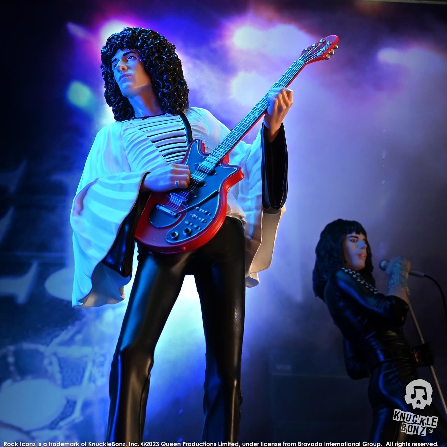 Queen II Brian May KnuckleBonz Statue