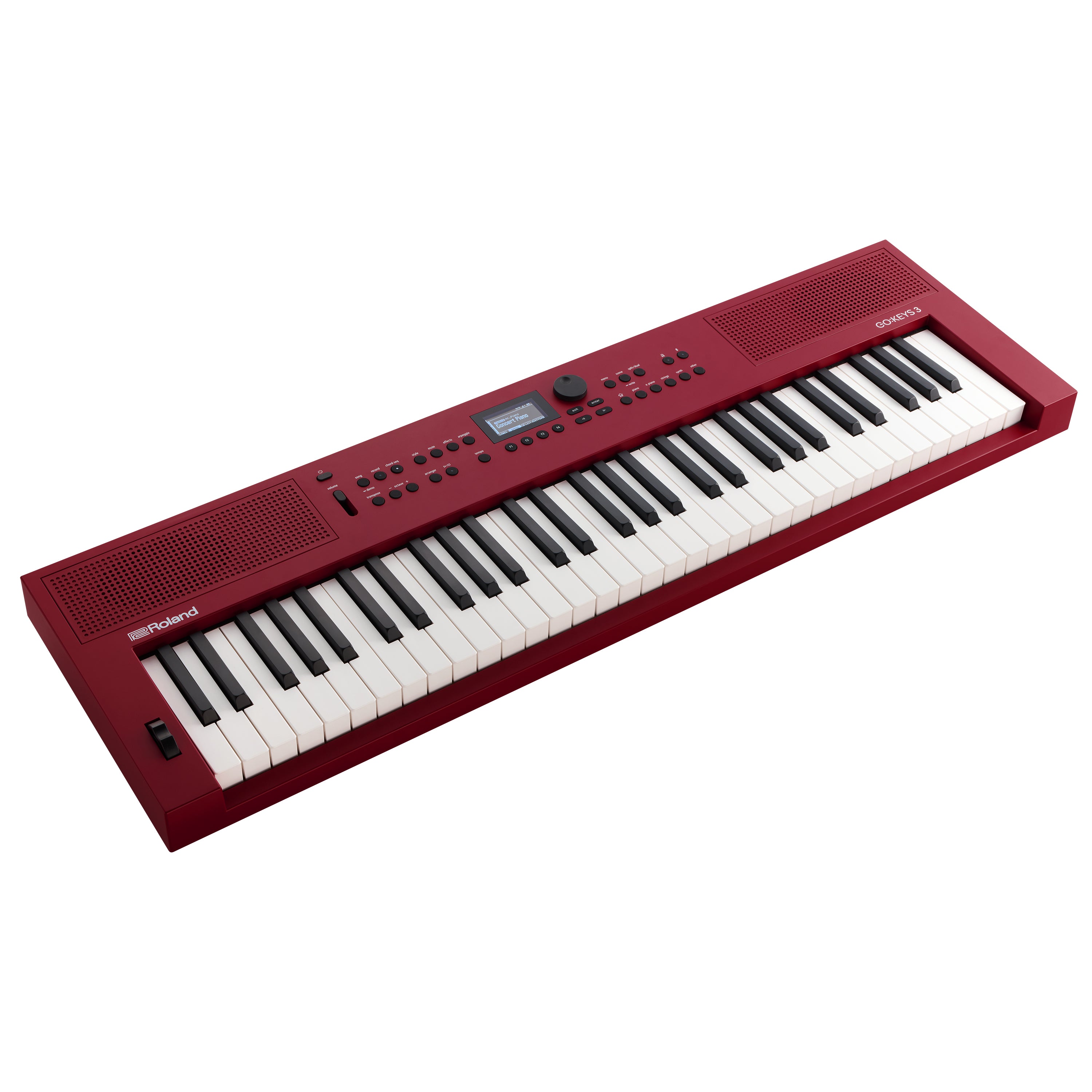 Roland GoKeys 3 Music Creation Keyboard - Red KEY ESSENTIALS