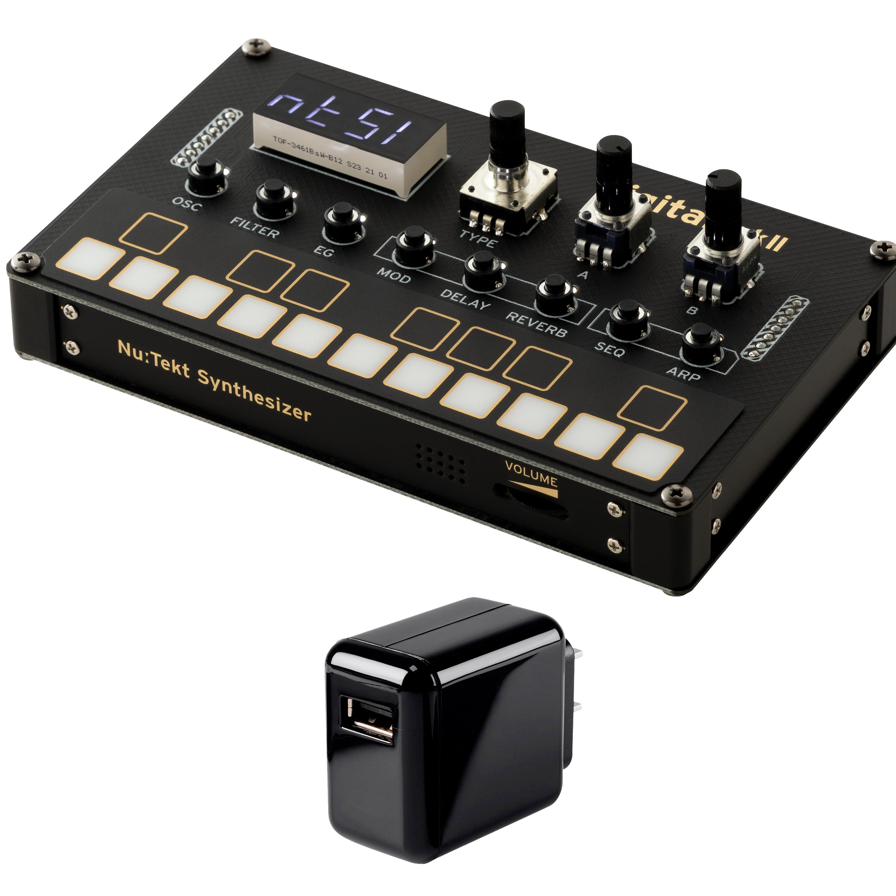 Korg Nu:Tekt NTS-1 Digital Kit MkII Programmable Synthesizer POWER