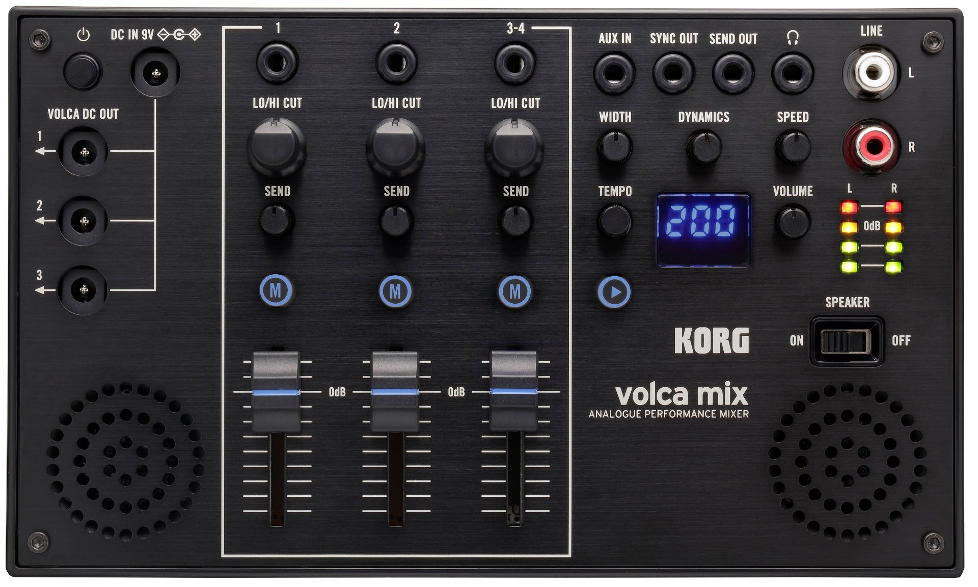 Korg Volca Mix 4-Channel Performance Mixer – Kraft Music
