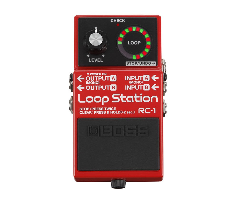 Boss RC-1 Loop Station Pedal BONUS PAK – Kraft Music