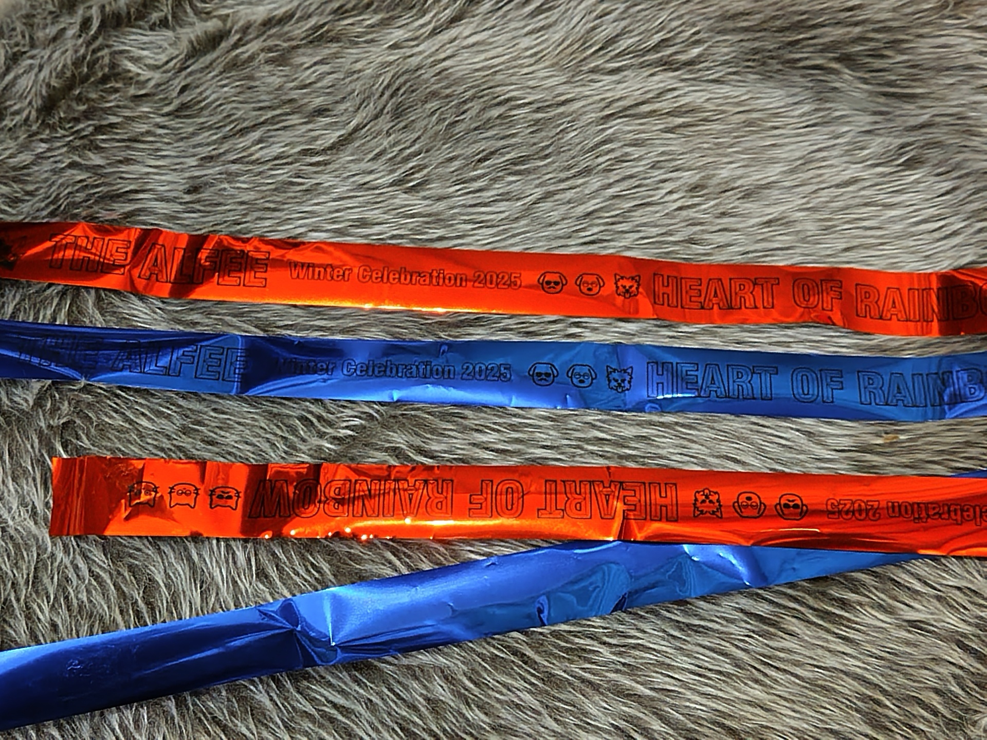 THE ALFEE 2025 12月24日 銀テープ ランダム30本 全6色確約 THE ALFEE