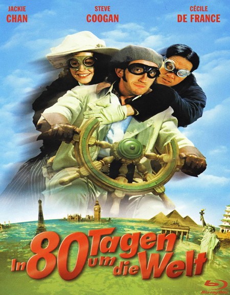 80デイズ 映画フライヤー ジャッキー・チェン スティーヴ・クーガン