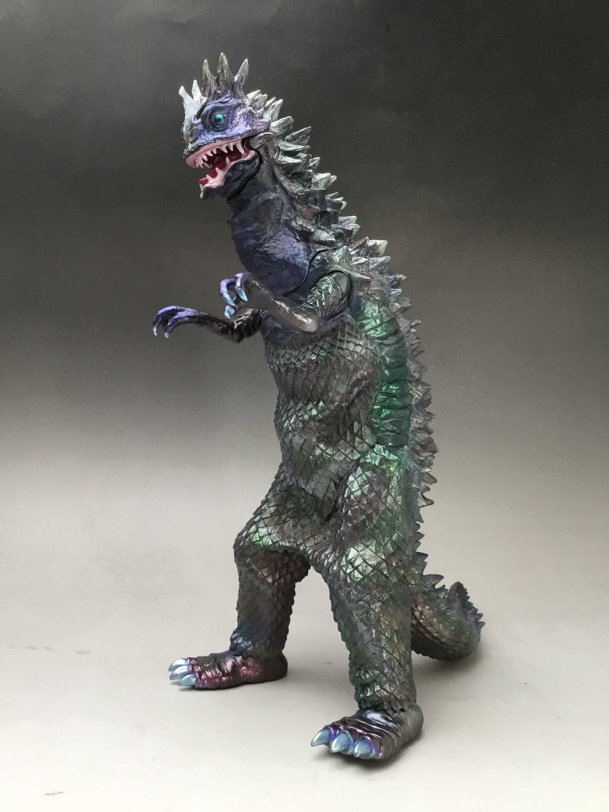 ベムラー ソフビ ビリケン商會 295mm組み立て完成品 塗装済 カスタム品