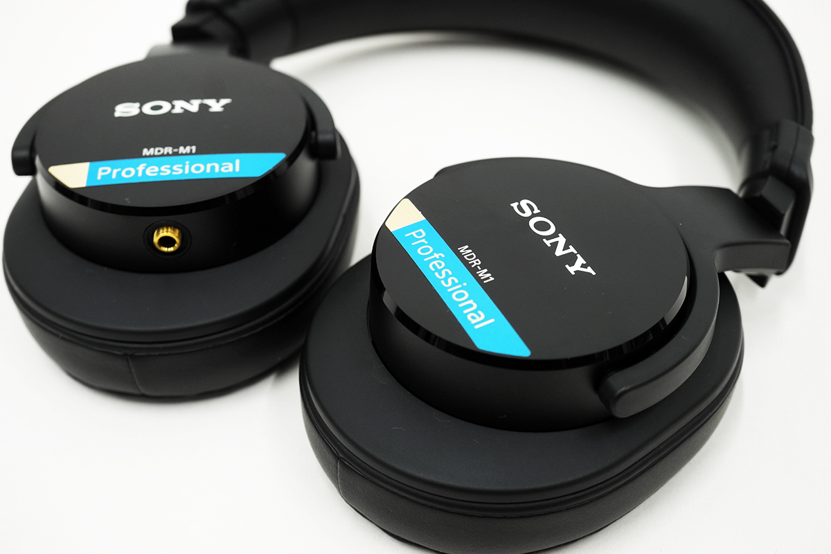 クリエイター向け密閉型モニターヘッドホン「MDR-M1」レビュー。肉厚の