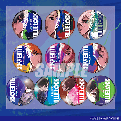 凪誠士郎 ブルーロック くじ引き堂 ミニ缶バッジ 限定特典 おまけ 原作